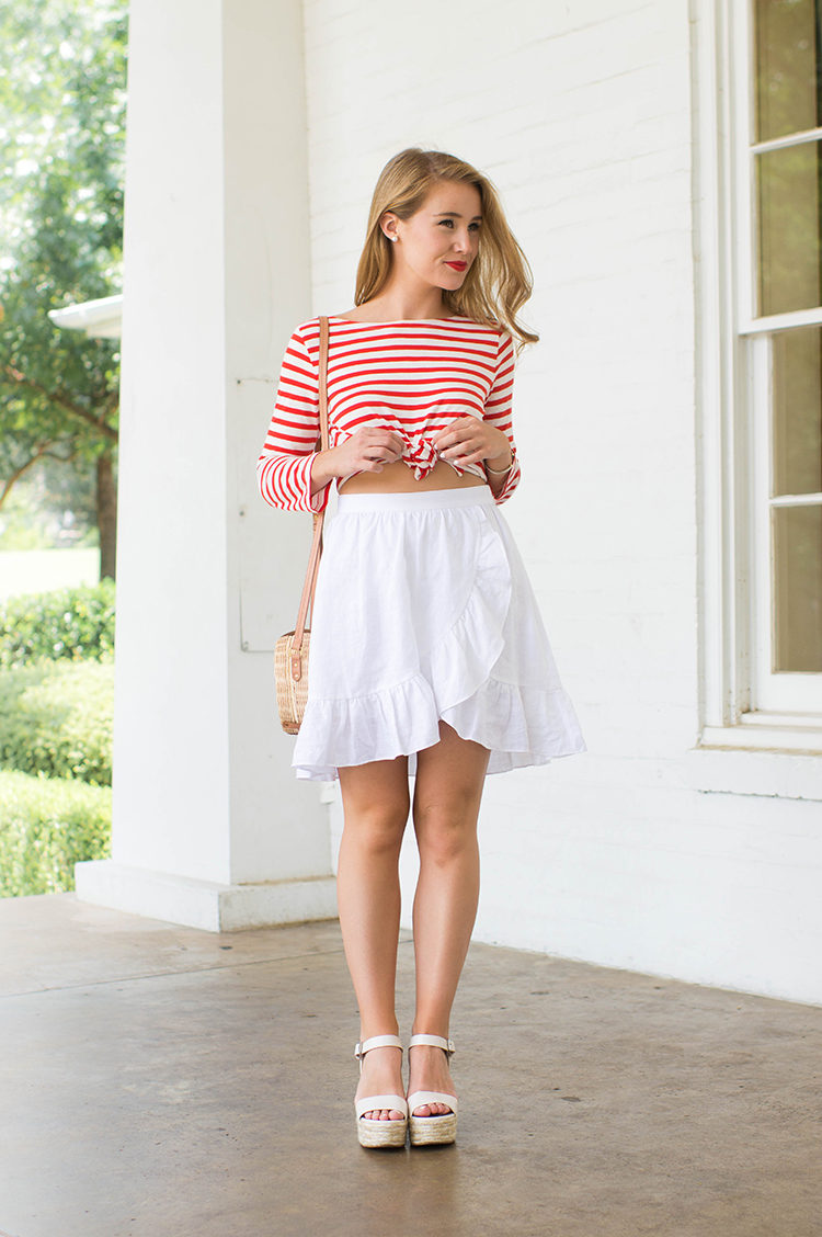 j.crew striped boatneck t-shirt